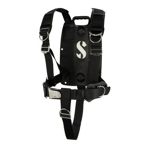 Scubapro S-Tek Pro Harness, with Aluminum Back Plate