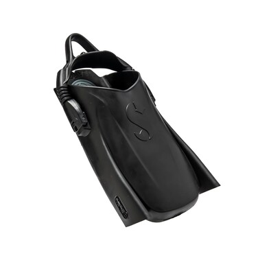 SCUBAPRO Modular Fin System Open Heel Boot-Fit Pocket for Scuba Diving, Large, Black