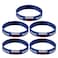 Football Wristbands 5pcs Country Flag Silicone Wristband Sports Bracelet Hand Ring Wristband for Sports Game Football Match (Russia) Baseball Wristbands