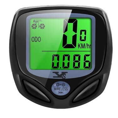 YS SY Bicycle Speedometer and Odometer Wireless Waterproof Cycle Bike Computer with LCD Display &amp; Multi-Functions