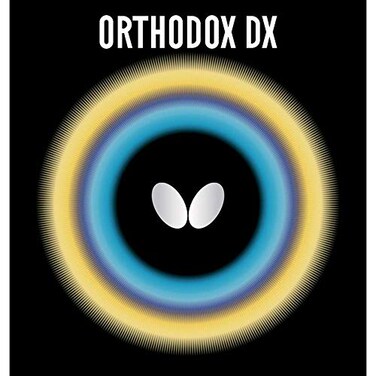 Butterfly Orthodox Table Tennis Rubber Table Tennis Rubber - OX (No Sponge) - Red or Black - 1 Classic Table Tennis Rubber Sheet - Approved Hardbat Table Tennis Rubber