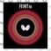 Butterfly Feint OX Table Tennis Rubber Sheet - No Sponge (OX) - Red or Black - 1 Long Pips Table Tennis Rubber Sheet - Professional Table Tennis Rubbers