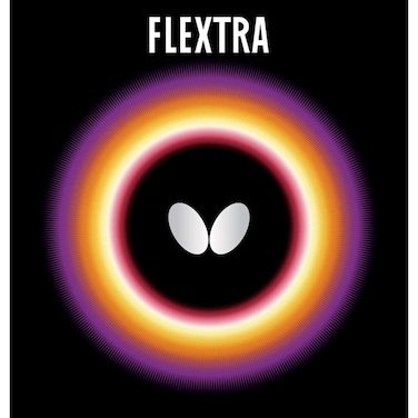 Butterfly Flextra Table Tennis Rubber - Butterfly Table Tennis Rubber - 1.9 mm or 2.1 mm - Red or Black - 1 Inverted Table Tennis Rubber Sheet - Professional Table Tennis Rubber