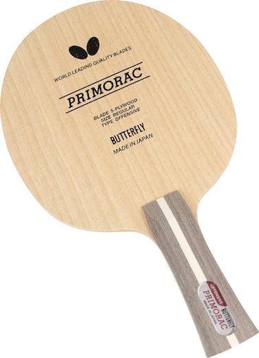 Butterfly Primorac Blade Table Tennis Blade - 5-ply All-Wood Blade - Professional Table Tennis Blade - Available only The FL Handle Type - Made in Japan