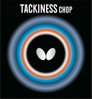 Butterfly 1.7 Tackiness Chop Rubber, Black