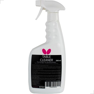 Butterfly Table Tennis Table Cleaner - Cleans Your Ping Pong Table- Dissolves Dust, Perspiration, and Dirt - Restores Your Table Surface For Consistent Play , White, 500 ml