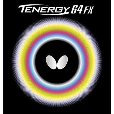 Butterfly Tenergy 64 FX Table Tennis Rubber Table Tennis Rubber   1.7 mm, 1.9 mm, or 2.1 mm   Red or Black   1 Inverted Table Tennis Rubber Sheet   Professional Table Tennis Rubber