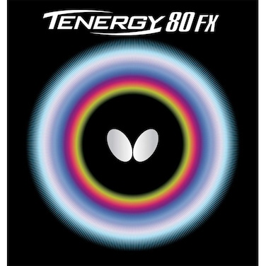 Butterfly Tenergy 80 FX Table Tennis Rubber Table Tennis Rubber - 1.7 mm, 1.9 mm, or 2.1 mm - Red or Black - 1 Inverted Table Tennis Rubber Sheet - Professional Table Tennis Rubber