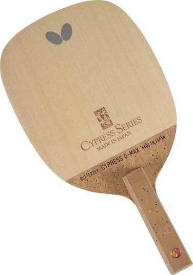 Butterfly Cypress G-Max S Blade Table Tennis Blade   Japanese Style Penhold Blade   Cypress G-Max S Blade   Professional Table Tennis Blade   Japanese Style Handle Type   Made in Japan