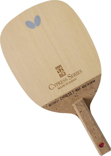 Butterfly The Cypress T-Max S Blade Table Tennis Blade   Japanese Style Penhold Blade   The Cypress T-Max S Blade   Professional Table Tennis Blade   Japanese Style Handle Type   Made in Japan