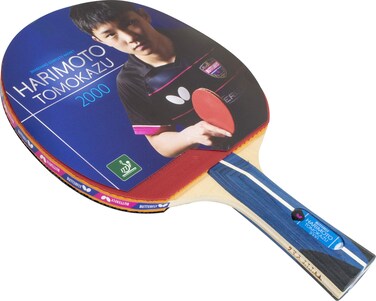 Butterfly Harimoto Tomokazu 2000 Shakehand Table Tennis Racket Great First Racket Due to Balance of Speed &amp; Spin Japan Series Recommended for Beginning Level Players