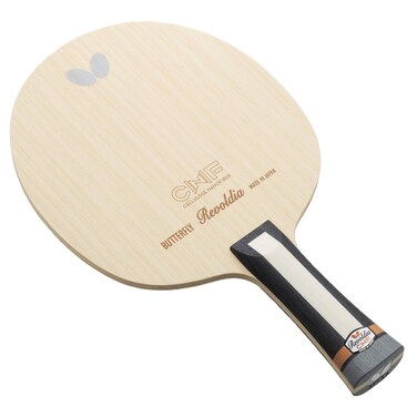 Butterfly Revoldia CNF Table Tennis Blade - Cellulose Nanofiber Blade - Professional Table Tennis Blade - Available in The Flared Shakehand Handle Style - Made in Japan