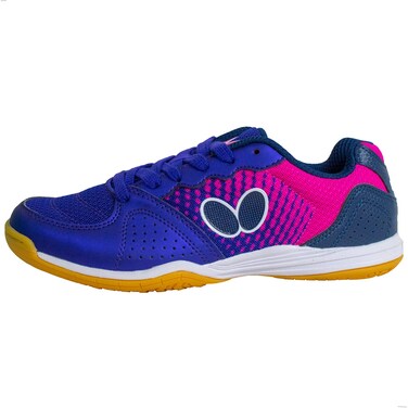 Butterfly Unisex Athletic Table Tennis Shoes, Navy, 9 US Men