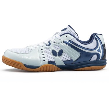 Butterfly Men's Table Tennis Shoe Sneaker, Navy, 8.5