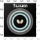 Butterfly Ilius B Table Tennis Rubber Sheet - Professional Long Pips Rubber Sheet - Available in 0.5, 1.1, and 1.3 Sponge Thicknesses - Red or Black - Made in Japan,ILB13BK