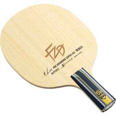 Butterfly Fan Zhendong Super ZLC Table Tennis Blade - Professional Table Tennis Blade - Traditional or Reverse Backhand Chinese Penhold Handle Style - Made in Japan