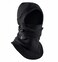 Tough Headwear Balaclava Ski Mask for Men and Women - Heavyweight Fleece Winter Shiesty Cover - Extreme Cold Weather Full Face Masks - Skiing &amp; Snowboarding Snow Gear - Black