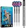 RED DRAGON Peter Wright Snakebite Euro 11: 24g Tungsten Darts Set with Flights and Stems