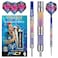 RED DRAGON Peter Wright Snakebite Rainbow Mamba: 22g Tungsten Darts Set with Flights and Stems