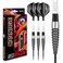 Red Dragon Carnage 3: 25g - 90% Tungsten Steel Darts with Flights, Shafts,