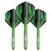 Red Dragon Darts Flight &amp; Shaft Combo Green - 4 Sets of Standard Flights and 4 Sets of Medium VRX Shafts Per Pack