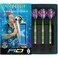 RED DRAGON Peter Wright Snakebite Mamba 20g Barrel, 22g Full Weight Softip Tungsten Darts with Flights &amp; Stems