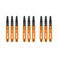 RED DRAGON Nitrotech Short Stems - Orange - 3 Sets per Pack (9 Stems in Total)