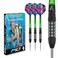 RED DRAGON Peter Wright Snakebite Black Strike: 24g Tungsten Darts Set with Flights and Stems