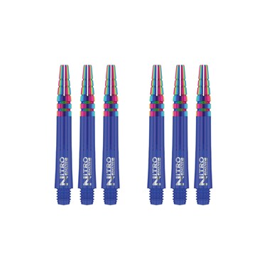 RED DRAGON Nitrotech Ionic Short Stems - Blue - 2 Sets per Pack (6 Stems in Total)