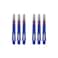 RED DRAGON Nitrotech Ionic Short Stems - Blue - 2 Sets per Pack (6 Stems in Total)