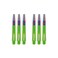 RED DRAGON Nitrotech Ionic Short Stems - Green - 2 Sets per Pack (6 Stems in Total)