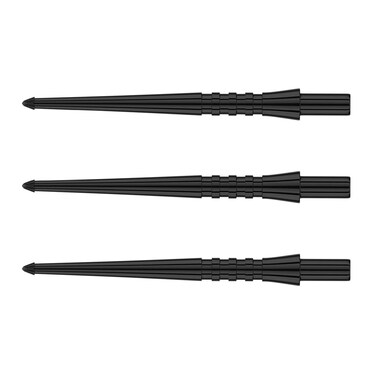 RED DRAGON Raptor GT Black Ringed Specialist Dart Points - 1 Set Per Pack
