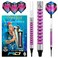 RED DRAGON Peter Wright Snakebite Vyper 18g Barrel, 20g Full Weight Softip Tungsten Darts with Flights &amp; Stems