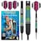 RED DRAGON Peter Wright Snakebite World Champion Torpedo SE 23 Gram Professional Darts Set Including Flights and Shafts (Stems)