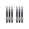 RED DRAGON Nitrotech Ionic Intermediate Black Dart Stems - 2 Sets per Pack (6 Stems in Total)