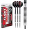 RED DRAGON Fury 2: 23g Flightmaster - Tungsten Steeltip Darts Set with Flights and Stems