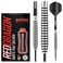 RED DRAGON Blue Fin 1: 28g Flightmaster - Tungsten Steeltip Darts Set with Flights and Stems