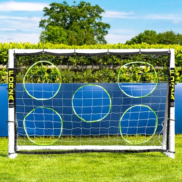FORZA Soccer Target Sheets   Improve Your Accuracy with Our Premium Target Nets - Available on 9 Sizes (Goal Not Included) (6ft x 4ft)