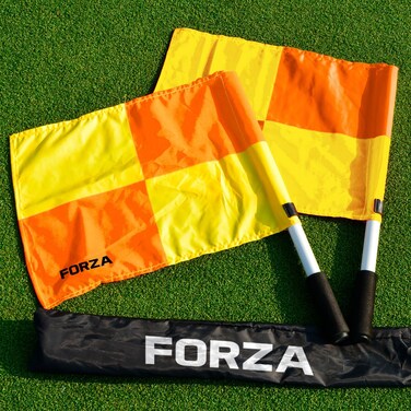 FORZA UEFA Linesman Flags - Pair of Quality Linesman Flags To Bring Your Soccer Club To The Top Of The League!