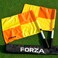 FORZA UEFA Linesman Flags - Pair of Quality Linesman Flags To Bring Your Soccer Club To The Top Of The League!