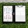 FORZA Magnetic Coaching Board   A4 Double-Sided Tactics Folder with Magnetic Markers, Pen &amp; Eraser [13 Sport Options] (Soccer)
