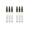RED DRAGON Gerwyn Price Nitrotech White with Black and Gold Top Intermediate Dart Shafts - 2 Sets per Pack (6 shafts in Total)