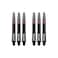 RED DRAGON Nitro Xfire Medium Dart Stems (Shafts) - 2 Sets per Pack (6 Stems in Total)