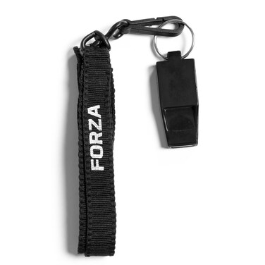 FORZA Pro Referee Whistle with Lanyard [Ultra Loud 100DB]   Available in Packs of 1 or 12 (Pack of 1)