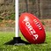 FORZA Torpedo AFL Training Football   Weatherproof Aussie Rules Footballs   100% Hand Stitched (Pack of 1, 5)