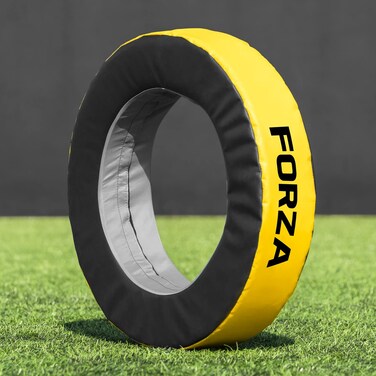 FORZA Multi-Sport Blocking Dummies, Pads, Contact Shields   Mini-Senior Sizes   Huge Variety of Styles   Perfect for Football, Soccer + More! (Blocking Dummy Ring (Ring Only), Junior)