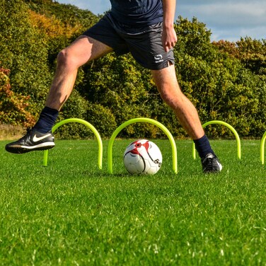 FORZA Soccer Training Passing Arcs - Improve Your Passing Accuracy - 5 or 10 Pack (Pack of 5)