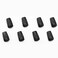 TREKOLOGY Black Trekking Pole Tips Replacement, 8pc/Set Hiking Pole Tips, Rubber Walking Pole Tips, Rubber Tips Trekking Poles Tip Walking Stick/ 11mm Hole Diameter - Fit Most Standard Hiking Poles