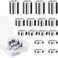 Tungsten Weights 3.75 Ounce 3/8 Inch Incremental Cylinders Car Weights Compatible with Pinewood Car Derby Weights, 16 Pieces, 4 Sizes