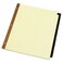 Universal 20821 Leather-Look A-Z Tab Dividers, Letter, Black/Gold, 25 Tabs/ST
